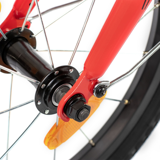 Велосипеди - Велосипед Author Orbit II 16 сріблясто-червоний (2023004)#4