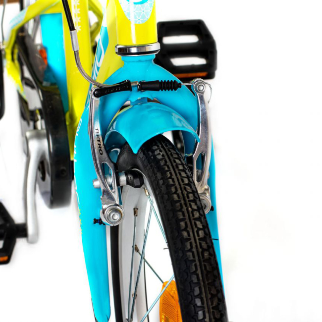 Велосипеды - Велосипед Author Bello II 16 салатово-голубой (2023008)#6