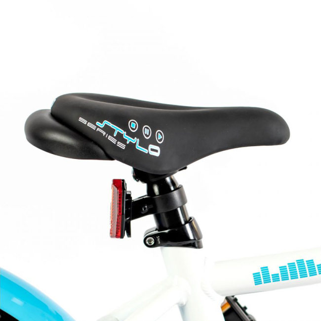 Велосипеды - Велосипед Author Stylo II 16 бело-голубой (2023010)#3