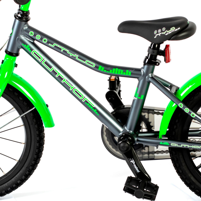 Велосипеды - Велосипед Author Stylo II 16 темно серо-зеленый (темно серо-зеленый) (2023012)#2