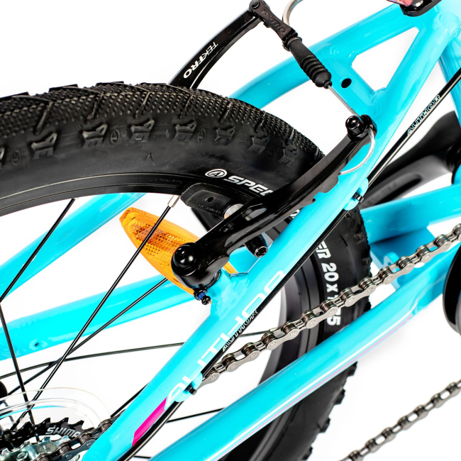 Велосипеды - Велосипед Author Cosmic 20 голубой-розовый (2023022)#7