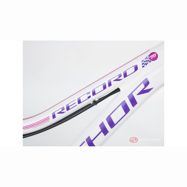 Велосипеди - Велосипед Author Record 20 біло-рожевий (2023025)#4