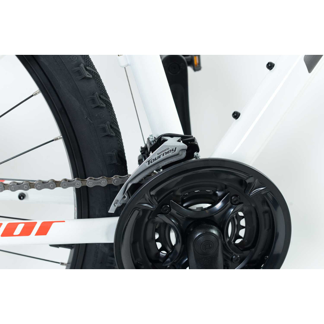 Велосипеды - Велосипед Author A-Matrix 26 D II бело-серый (2023040) #6