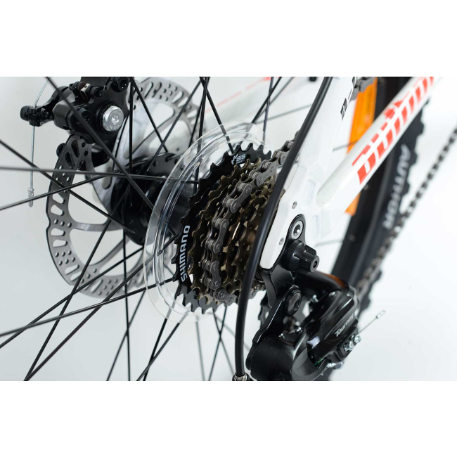 Велосипеды - Велосипед Author A-Matrix 26 D II бело-серый (2023040) #7