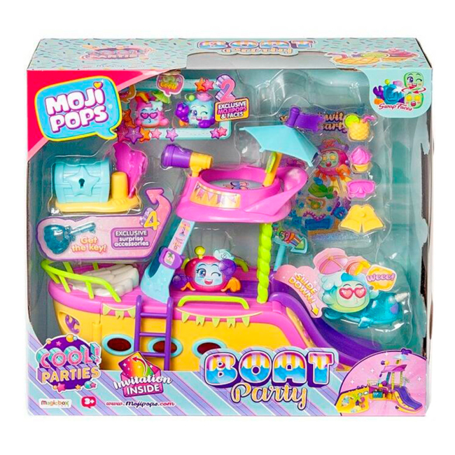 Фигурки персонажей - Игровой набор Moji Pops S1 Вечеринка на яхте (PMPSP112IN30)#2