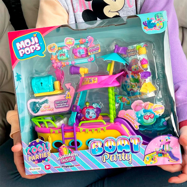 Фигурки персонажей - Игровой набор Moji Pops S1 Вечеринка на яхте (PMPSP112IN30)#5