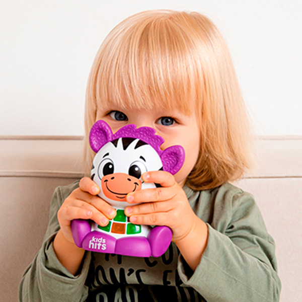 Розвивальні іграшки - Інтерактивна іграшка Kids Hits Babykins Зебра (KH10/004)#4