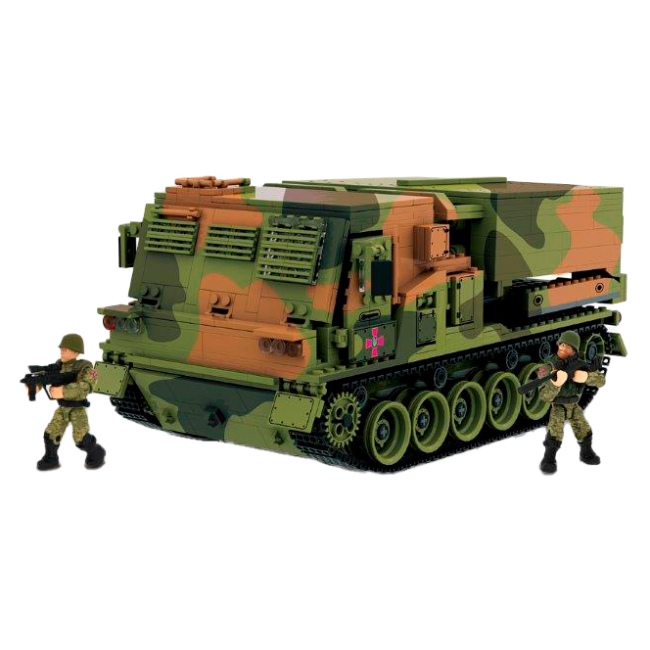 Конструкторы с уникальными деталями - Конструктор IBLOCK Армия M270 MLRS (PL-921-506)#2