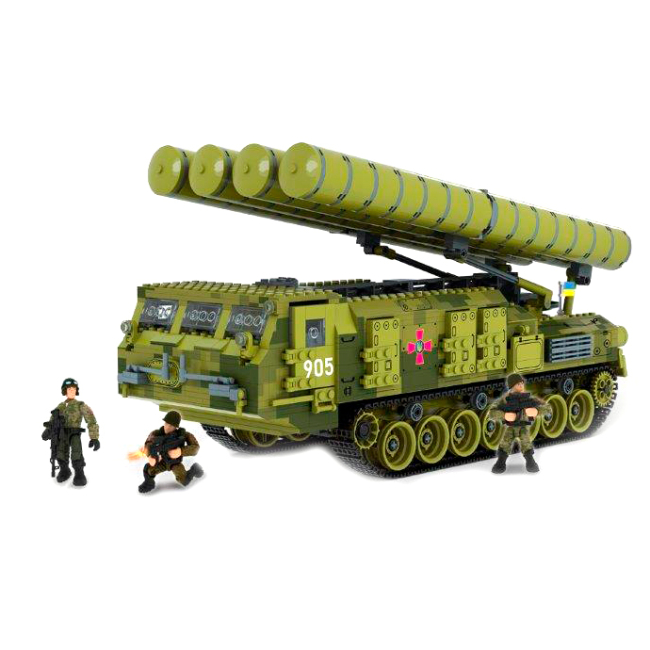 Конструктори з унікальними деталями - Конструктор IBLOCK Армия ЗРК С-300В1 (PL-921-479)#2