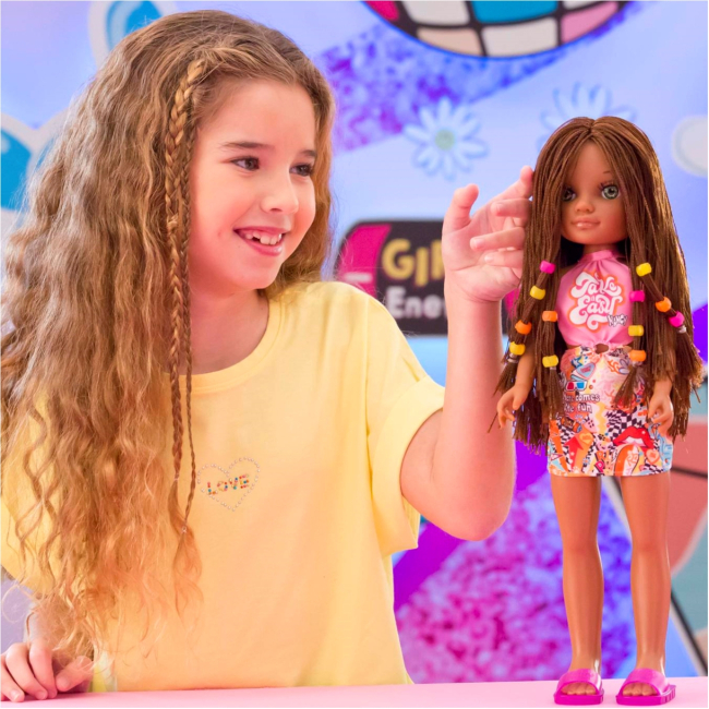 Куклы - Кукла Nancy Нэнси брюнетка с украшениями для волос (NAC20000)#6