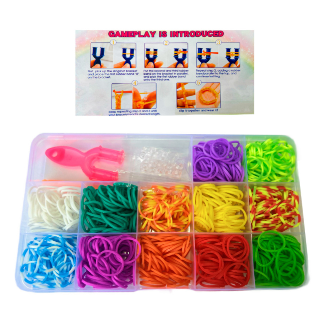 Наборы для творчества - Набор для плетения Dream group toys Yiwu excellent 12 видов (FG60111K)#3