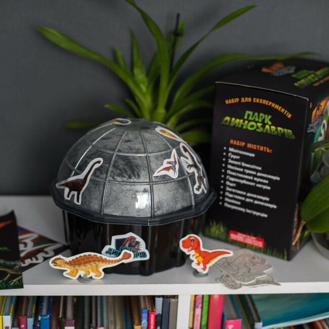 Наукові ігри, фокуси та досліди - Набір для експериментів Ranok Creative Парк динозаврів (10114163У)#4