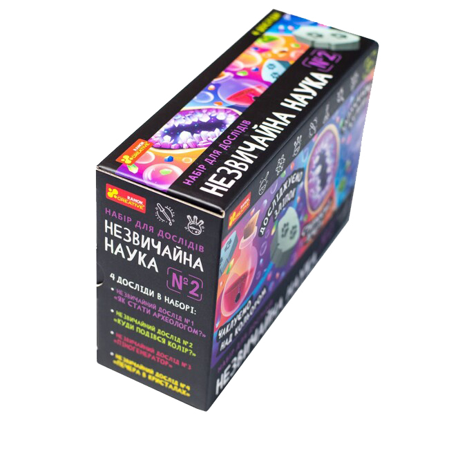 Наукові ігри, фокуси та досліди - Набір для дослідів Ranok Creative Незвичайна наука 2 (10114156У)#2