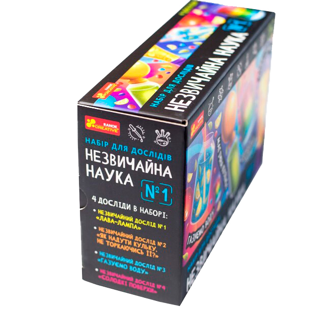 Наукові ігри, фокуси та досліди - Набір для дослідів Ranok Creative Незвичайна наука 1 (10114155У)#2