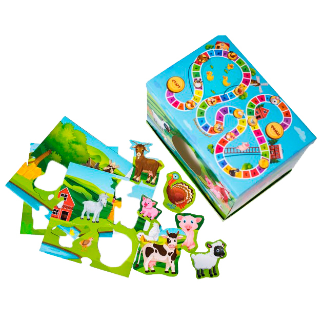 Настільні ігри - Настільна гра Ranok Creative Тварини на фермі (10156012У)#2