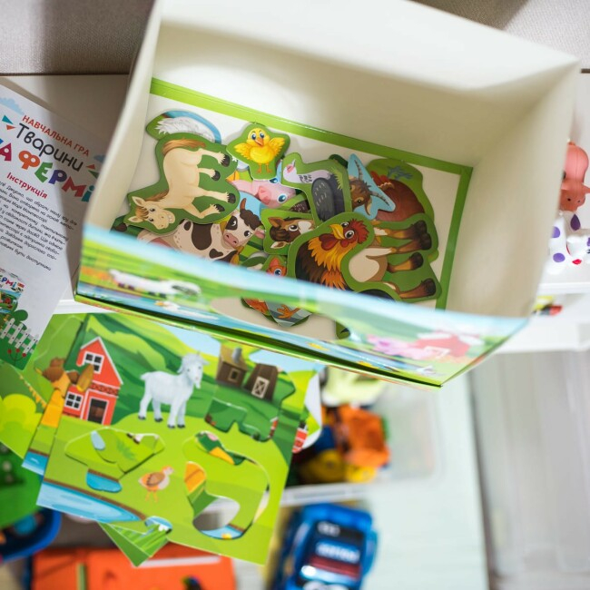 Настільні ігри - Настільна гра Ranok Creative Тварини на фермі (10156012У)#5