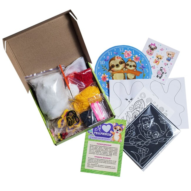 Наборы для творчества - Набор для творчества Ranok Creative Я люблю животных (10100650У)#3