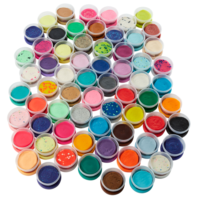 Наборы для лепки - Набор для лепки Play-Doh 65 баночек (F1528)#3