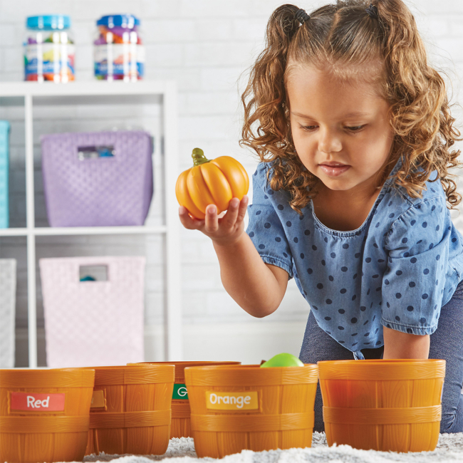 Розвивальні іграшки - Сортер Learning Resources Фермерський ринок (LER3060)#8