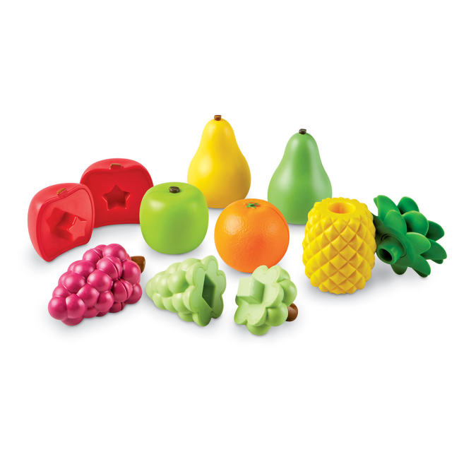 Развивающие игрушки - Игровой набор Learning Resources Фрукты и формы (LER6715)#2