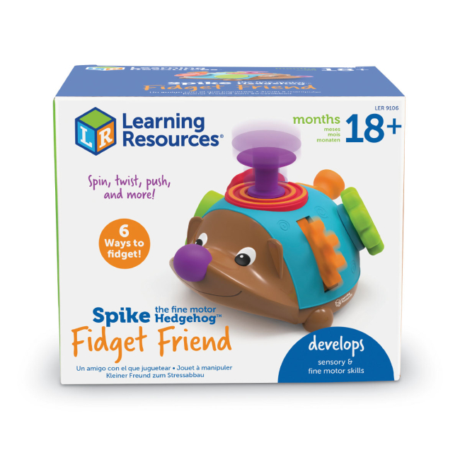Розвивальні іграшки - Розвиваюча іграшка Learning Resources Spike The Fine Motor Hedgehog (LER9106)#2