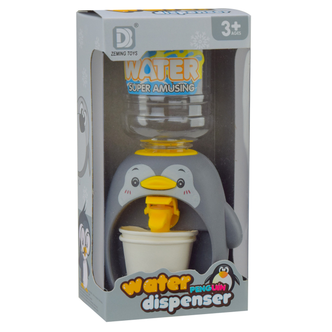 Детские кухни и бытовая техника - Игровой набор Shantou Jinxing Кулер пигвин серый (8055/56/57/1)#3