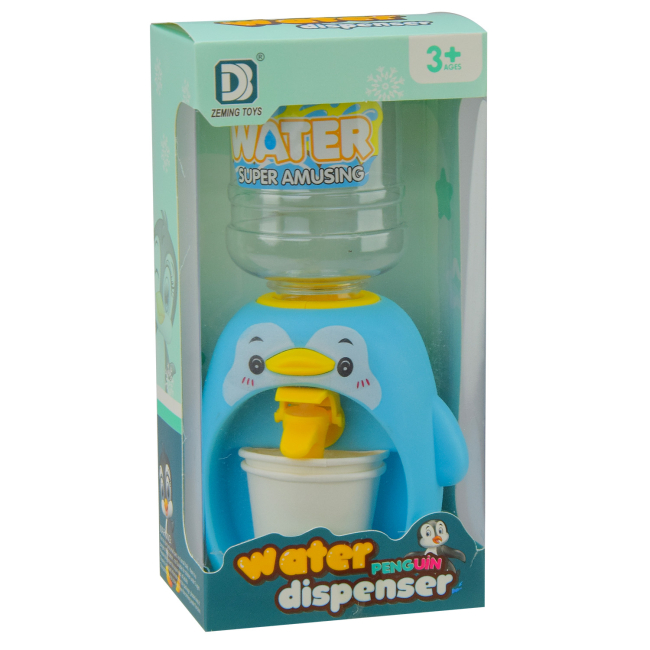 Детские кухни и бытовая техника - Игровой набор Shantou Jinxing Кулер пигвин голубой (8055/56/57/2) #3