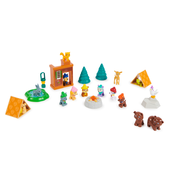 Фігурки персонажів - Адвент-календар Paw Patrol Зимові цуценята (SM16738)#3