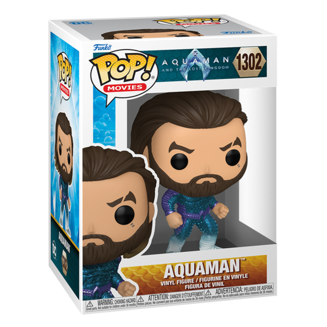 Фигурки персонажей - Фигурка Funko Pop DC Comics Аквамен 2 Аквамен (67566)#4