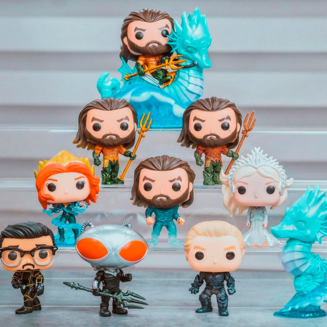 Фигурки персонажей - Фигурка Funko Pop DC Comics Аквамен 2 Аквамен (67566)#5
