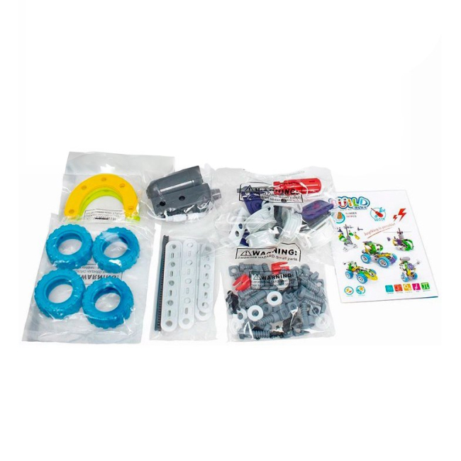 Конструкторы с уникальными деталями - Конструктор Maya toys 10 в 1 электромеханический 109 деталей (J-7783)#2