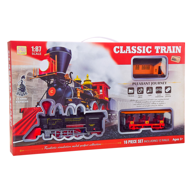 Залізниці та потяги - Ігровий набір Shantou Jinxing Залізна дорога (5135)#4