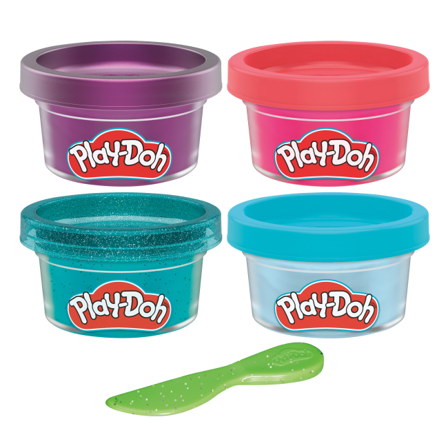 Набори для ліплення - Набір для ліплення Play-Doh Міні 3 тема 4 баночки (F7172/F7570-2)#2
