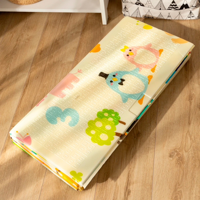 Развивающие коврики - Детский складной коврик Poppet Малыш жираф и Цифры животные 150 х 180 см (2036035)#5