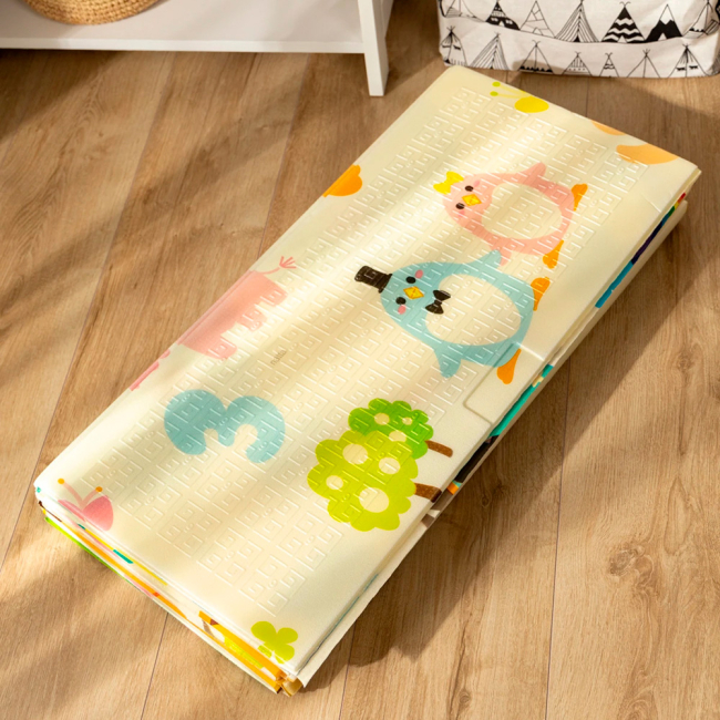 Развивающие коврики - Детский складной коврик Poppet Малыш жираф и Цифры животные 200 х 180 см (2036036)#5