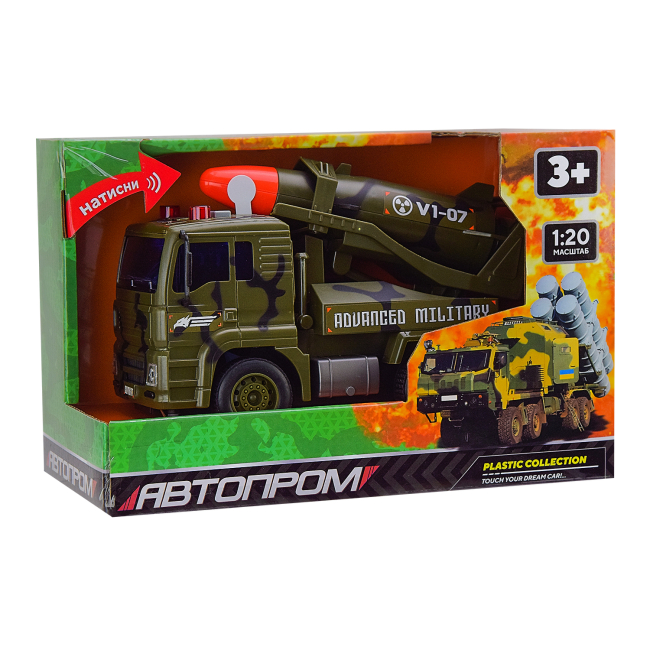 Транспорт и спецтехника - Техника Автопром Advanced military в ассортименте (AP9904ABCD)#7