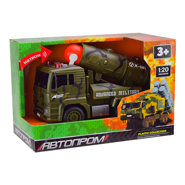 Транспорт и спецтехника - Техника Автопром Advanced military в ассортименте (AP9904ABCD)#8