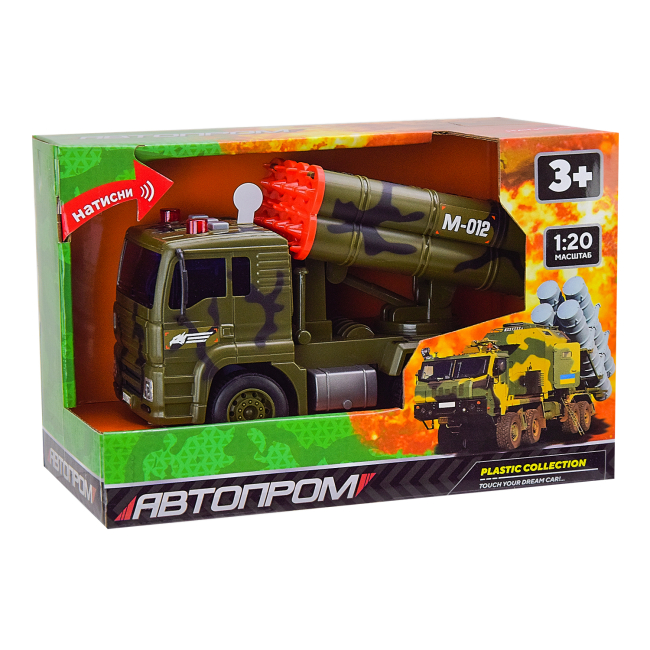 Транспорт и спецтехника - Техника Автопром Advanced military в ассортименте (AP9904ABCD)#9