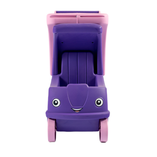 Набори професій - Ігровий візок Doloni Автомобіль з кошиком фіолетово-рожевий (01540/1)#4