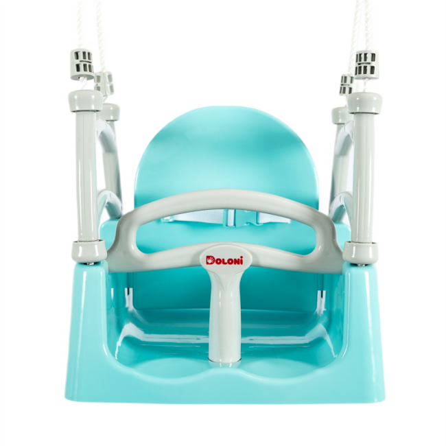 Ігрові комплекси, гойдалки, гірки - Підвісна гойдалка Doloni бірюзовий (0152/9)#2