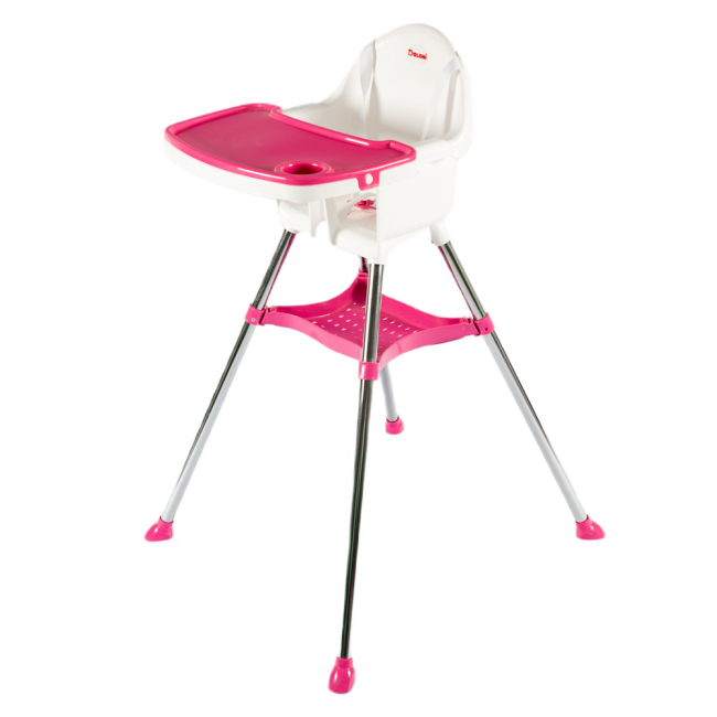 Товары по уходу - Стульчик для кормления Doloni бело-розовый (03220/3)#2
