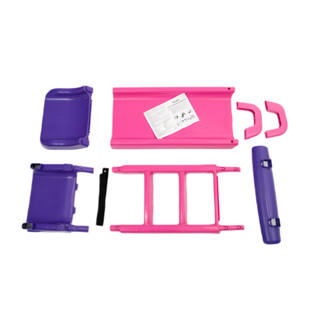 Ігрові комплекси, гойдалки, гірки - Гірка Doloni фіолетово-рожевий (0140/05)#4