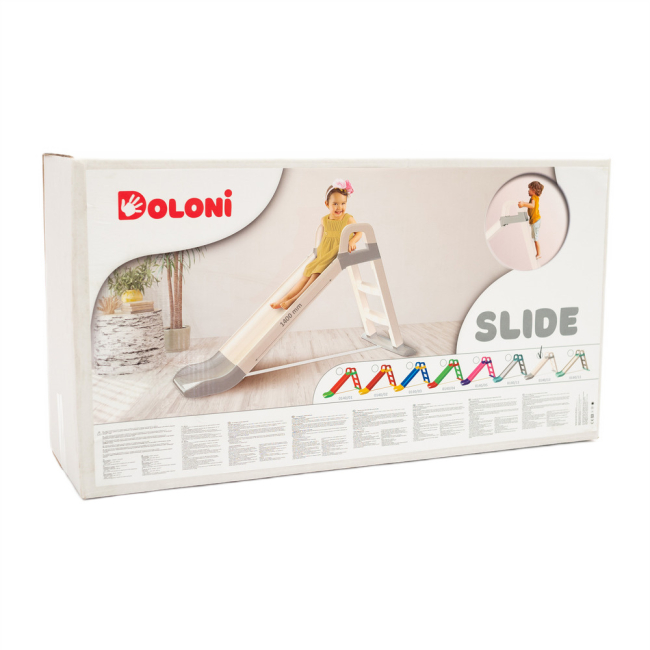 Ігрові комплекси, гойдалки, гірки - Гірка Doloni фіолетово-рожевий (0140/05)#5