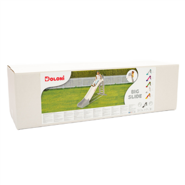 Ігрові комплекси, гойдалки, гірки - Велика гірка Doloni червоно-зелений (014550/1)#5