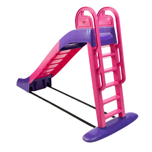 Ігрові комплекси, гойдалки, гірки - Велика гірка Doloni рожево-фіолетова (014550/9)#3