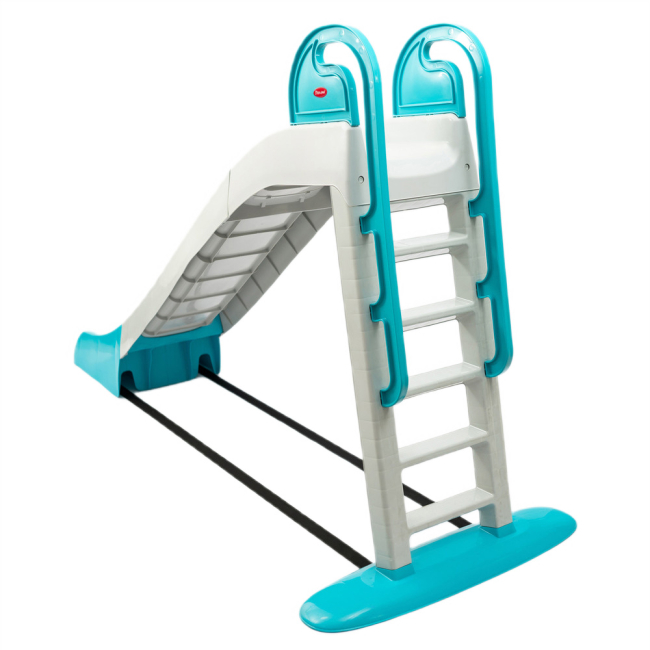 Ігрові комплекси, гойдалки, гірки - Велика гірка Doloni біло-блакитна (014550/13)#3