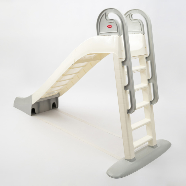 Ігрові комплекси, гойдалки, гірки - Велика гірка Doloni біло-сірий (014550/17)#5