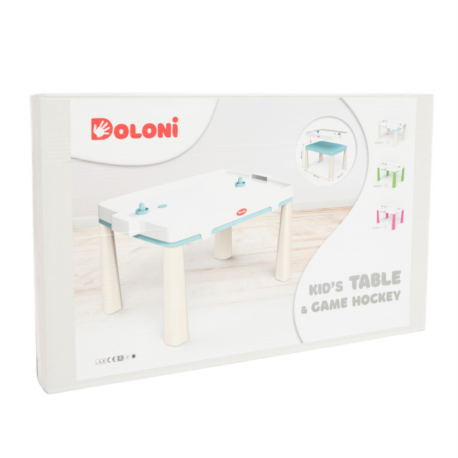 Детская мебель - Игровой стол Doloni Аэрохоккей розовый (04580/3)#5