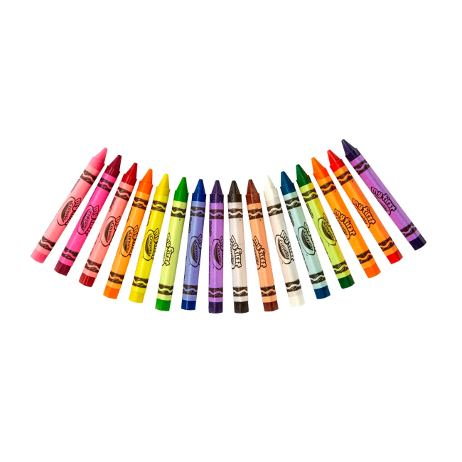 Канцтовари - Набір воскової крейди Crayola Mini Kids 16 шт (52-016T)#2