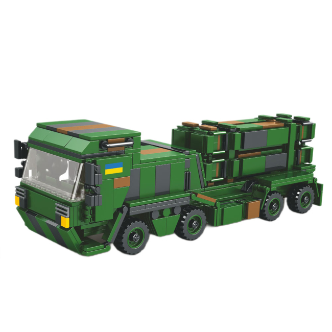 Конструктори з унікальними деталями - Конструктор Limo Toy Військова техніка Петріот (KB 1121)#2